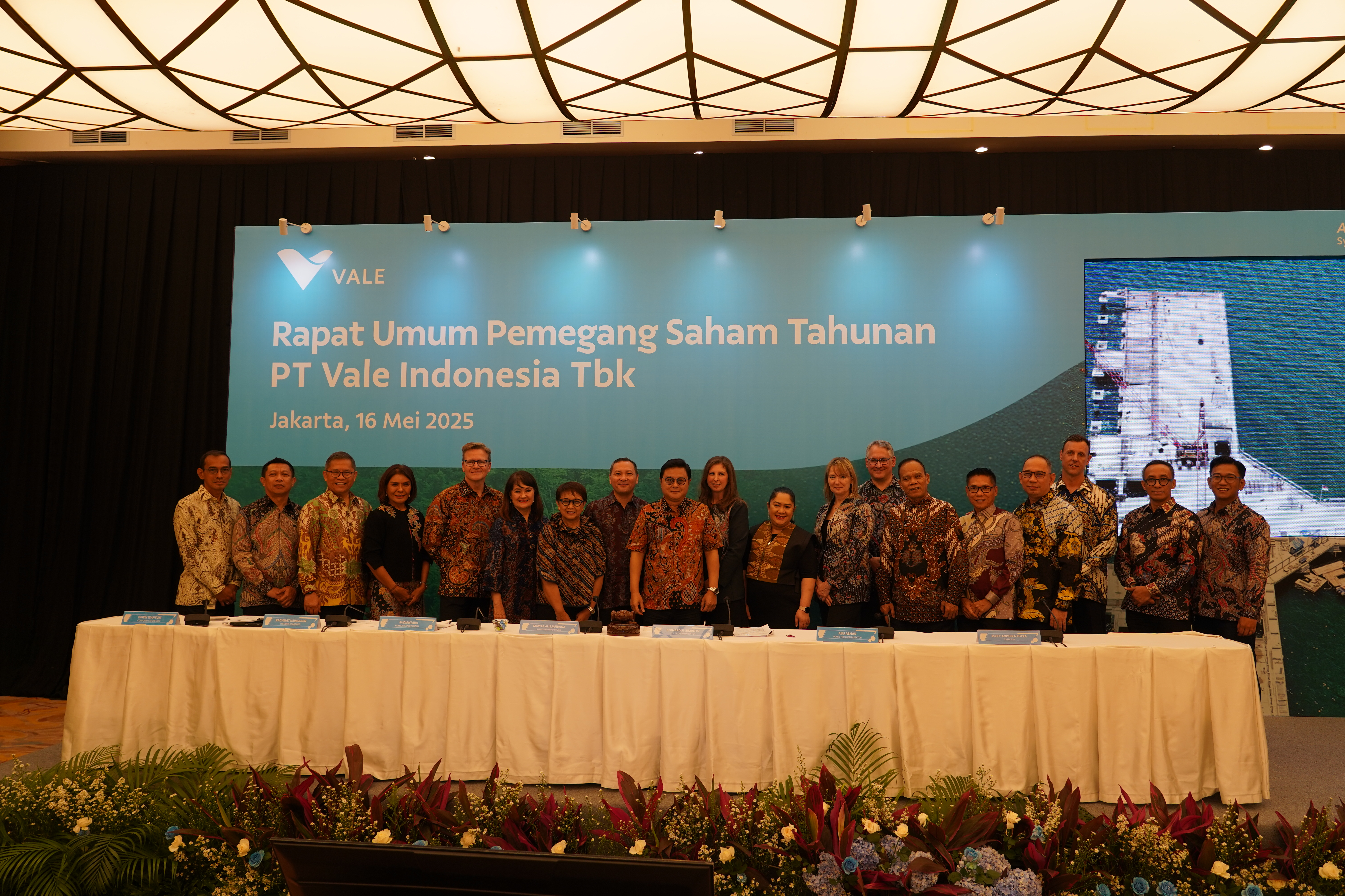 PT Vale Indonesia Tbk Menyelenggarakan Rapat Umum Pemegang Saham Tahunan 2025