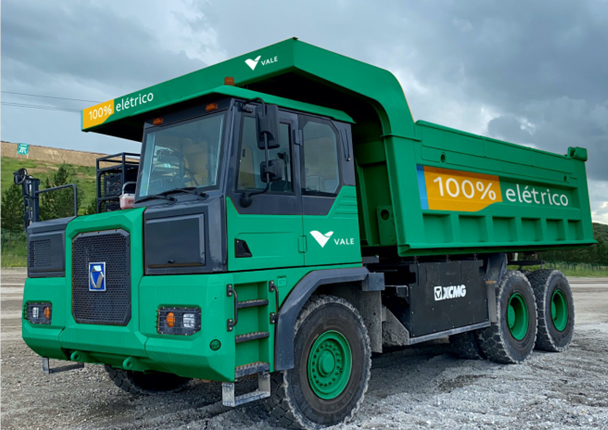 Vale is the first mining company to test 100% electric 72-ton trucks