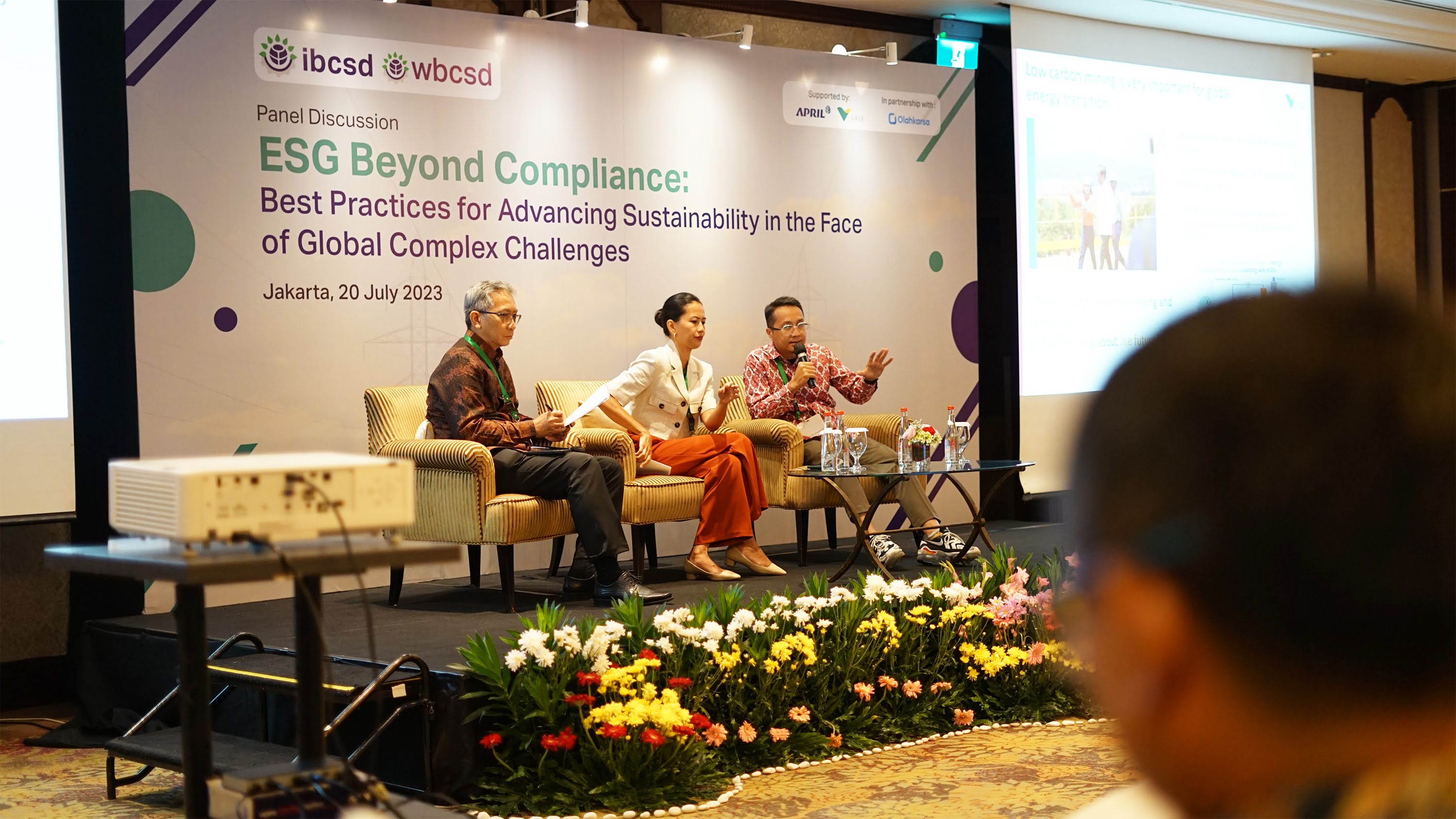 PT Vale Ikut Bahas Keberlanjutan di Forum Yang Diselenggarakan IBCSD bersama WBCSD