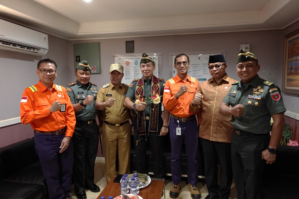Pangdam XIV/Hasanuddin Terkesan dengan Praktik Pertambangan PT Vale
