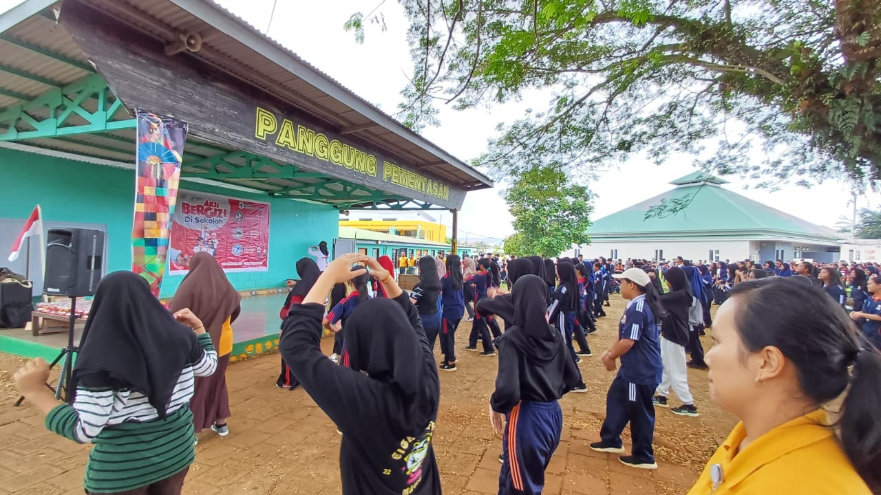 Cegah Generasi Stunting, Sinergi Puskesmas Nuha & PT Vale Gelar Aksi Bergizi