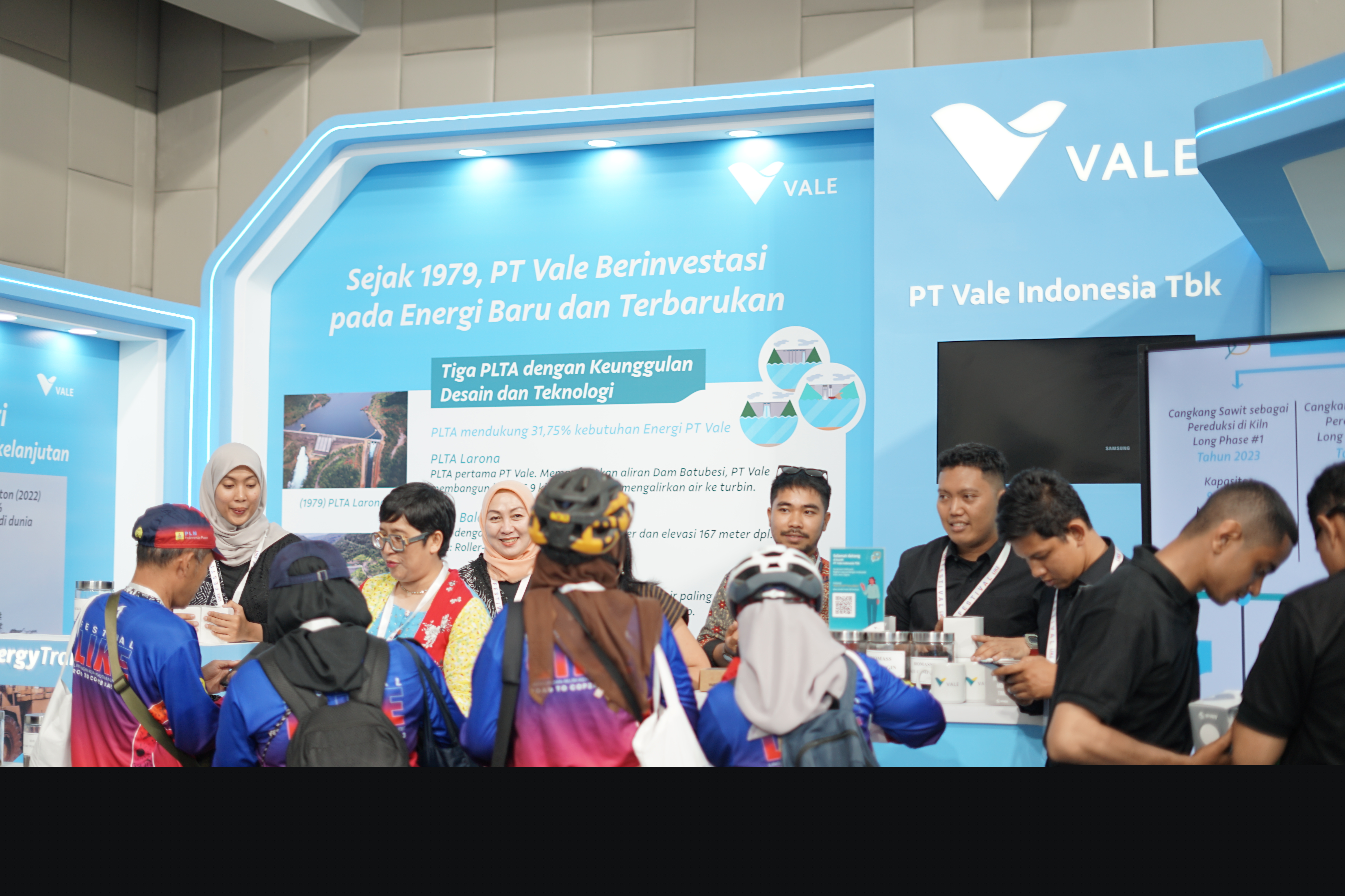 PT Vale Ekspos Penggunaan Energi Baru Terbarukan di Festival LIKE