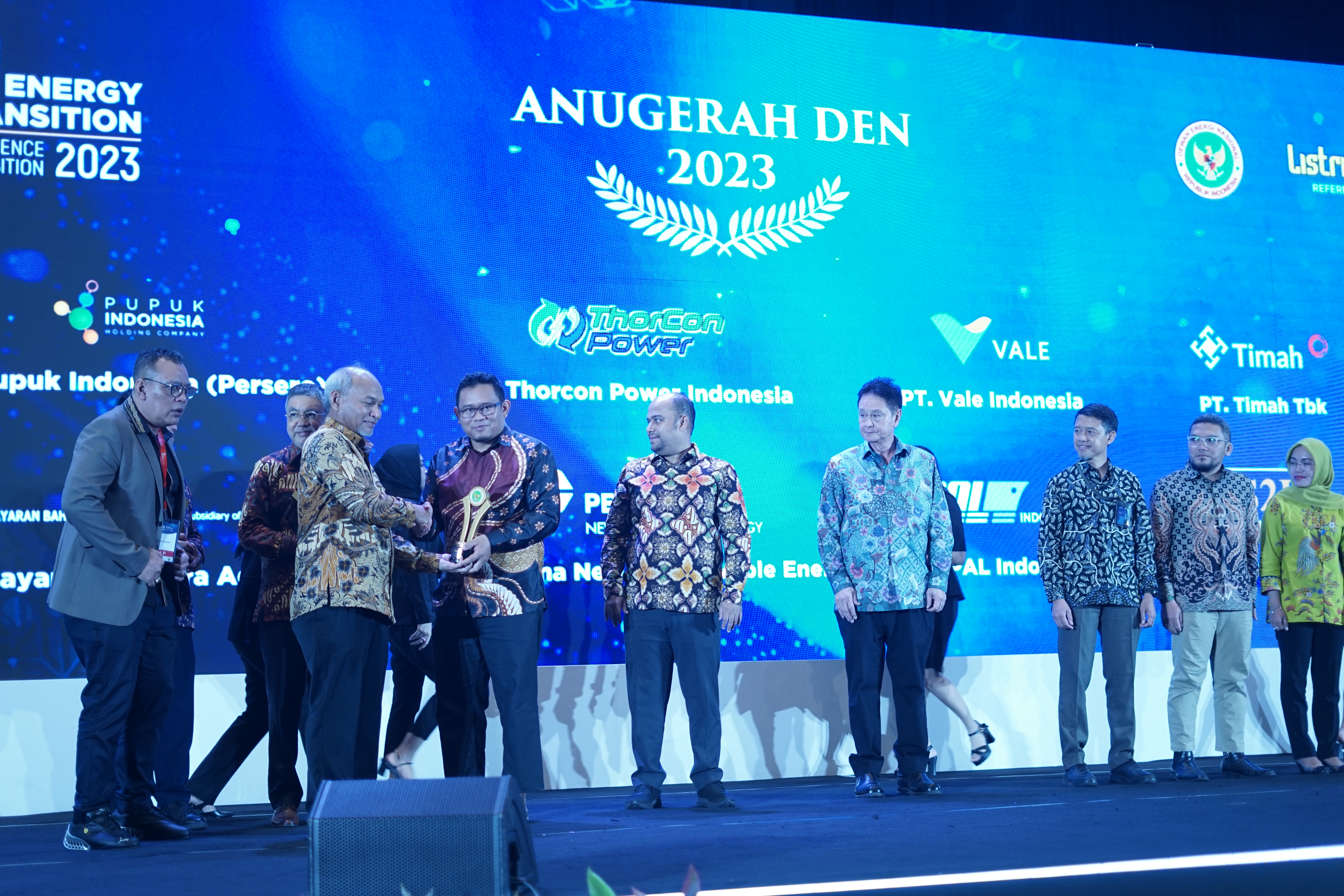 Pelopor Transisi Energi Sektor Pertambangan, PT Vale Raih Anugerah Dewan Energi Nasional 2023
