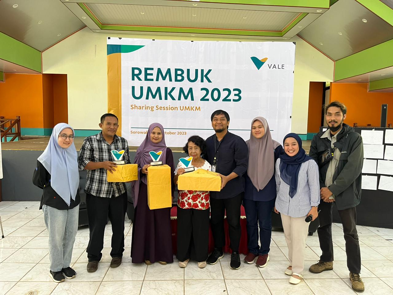 PT Vale Motivasi Kemajuan Pelaku Usaha Lokal Melalui Rembuk UMKM