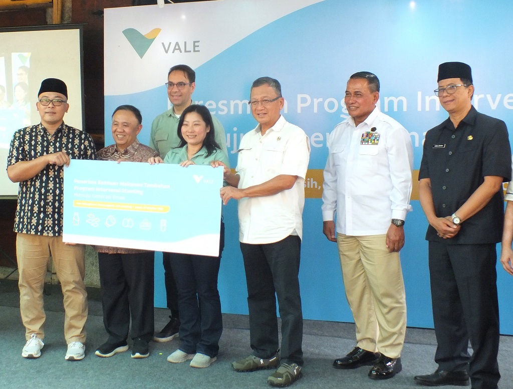 PT Vale Resmikan Program Intervensi Stunting Menuju Generasi Emas