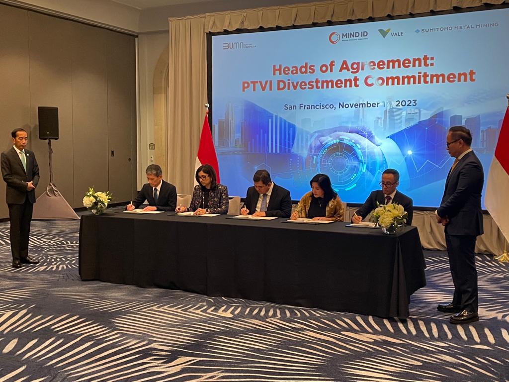 PT Vale Indonesia Tbk Marks Historic Milestone with Divestment Head of Agreement Signing