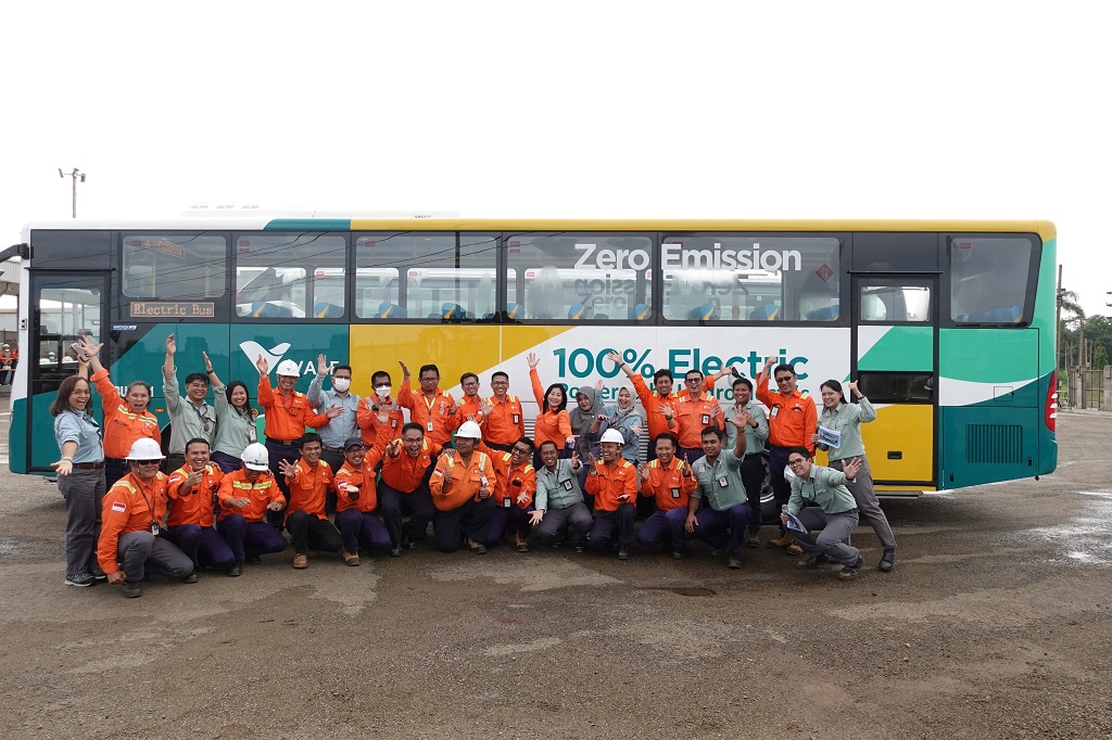 Komitmen Turunkan Emisi Karbon, PT Vale Luncurkan Bus Listrik Buatan Indonesia