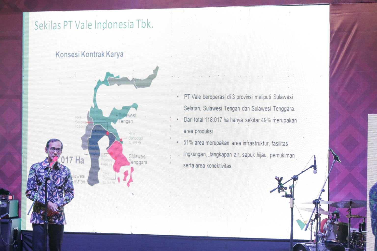 PT Vale Paparkan Potensi Investasi Pertambangan pada Temu Saudagar Tana Luwu