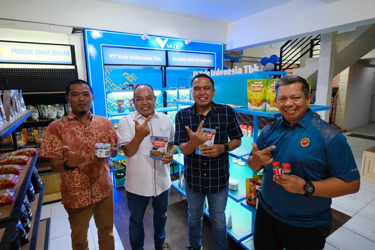 Produk Binaan PPM PT Vale Hadir di Sentra UMKM Apindo Sulsel