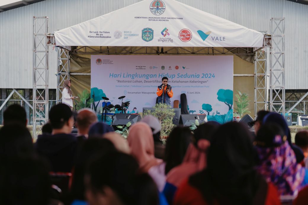 Memperingati Hari Lingkungan Hidup (HLH) Sedunia 2024, PT Vale Indonesia Tbk (PT Vale) menegaskan komitmen terhadap keberlanjutan melalui berbagai program yang bertujuan menjaga kelestarian lingkungan, sesuai dengan nilai perusahaan, yaitu menghargai bumi dan masyarakat.