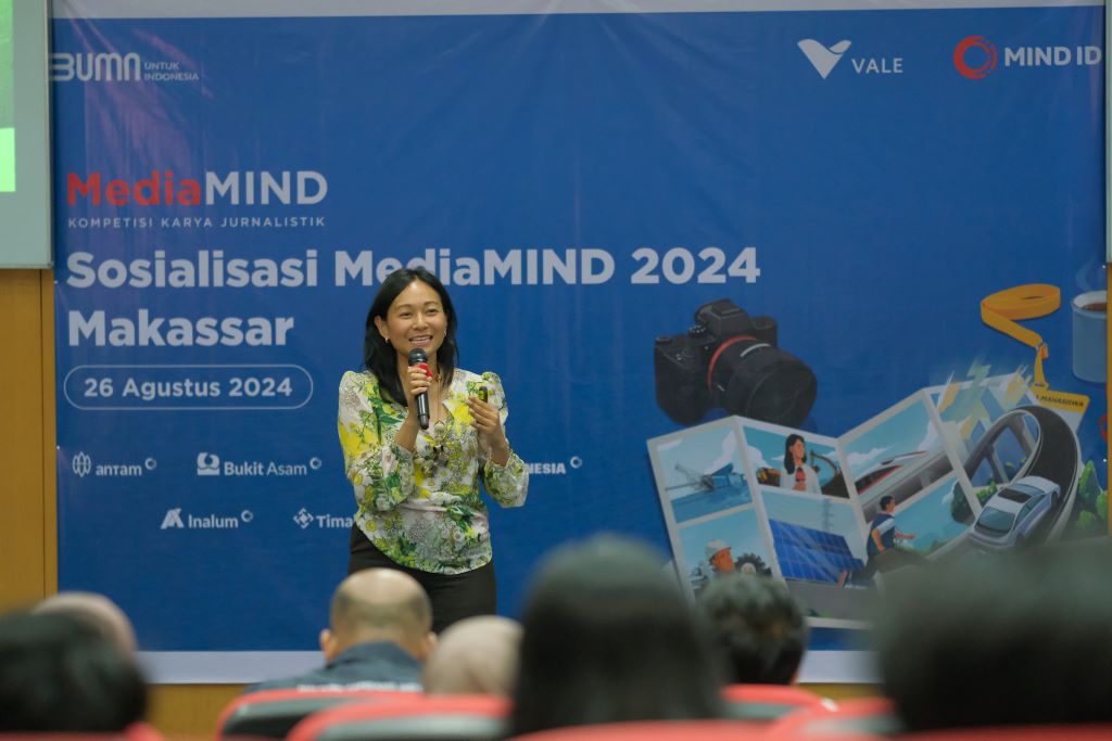 Sosialisasi MediaMIND 2024, Ajak Jurnalis dan Mahasiswa Menulis tentang Tambang untuk Masa Depan