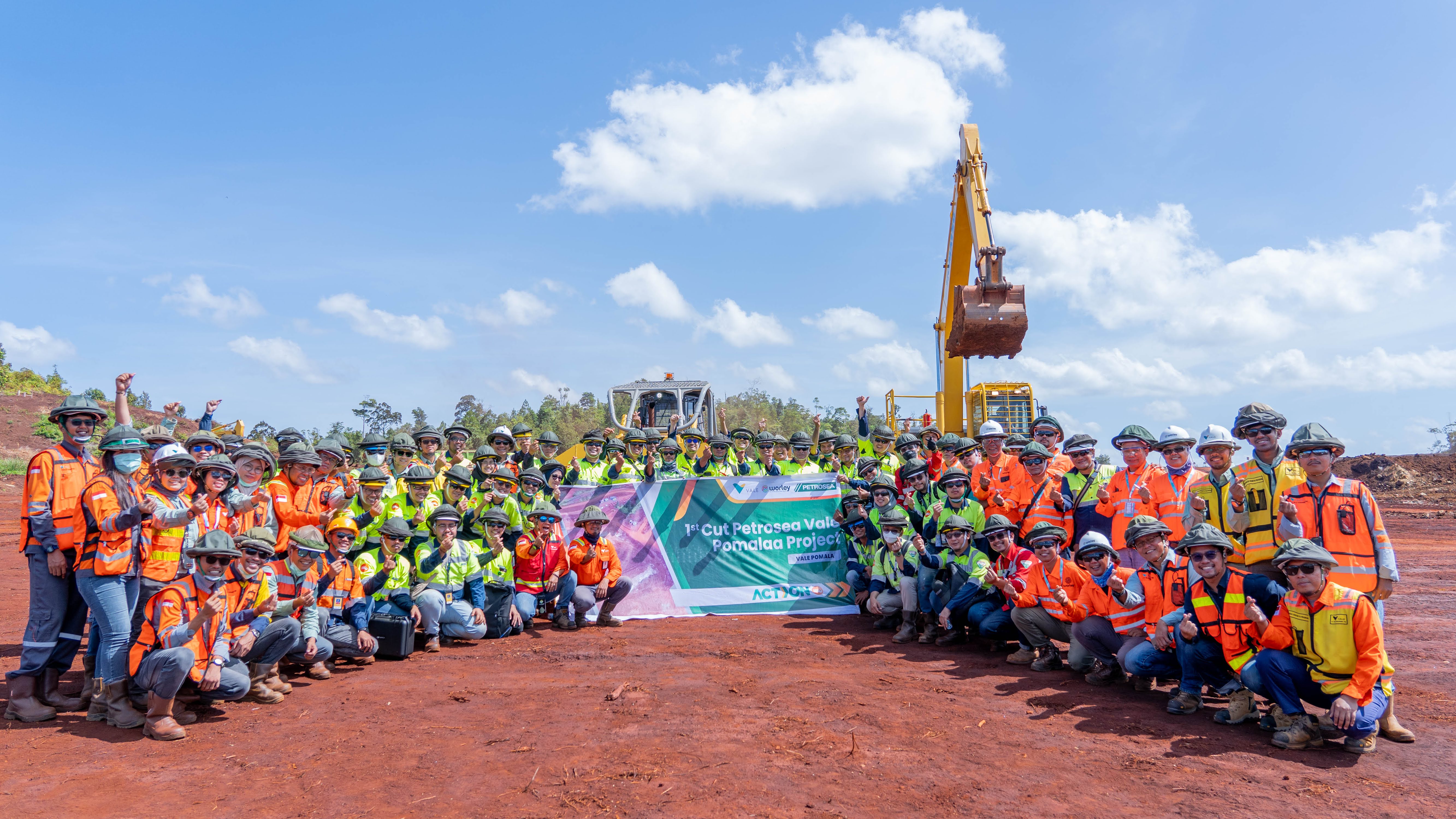 First Cut PT Vale Dorong Percepatan Pembangunan Blok Pomalaa bersama PT Petrosea