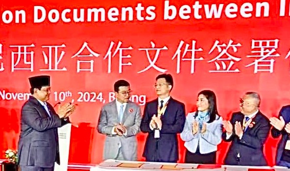 Propelling Indonesia's Green Economy and Global Sustainability Efforts, PT Vale Indonesia Tbk and GEM Sign an Intended Net-Zero Nickel Production Site Strategic Collaboration at the Indo-China Business Forum in China, Witnessed by President Prabowo Subianto