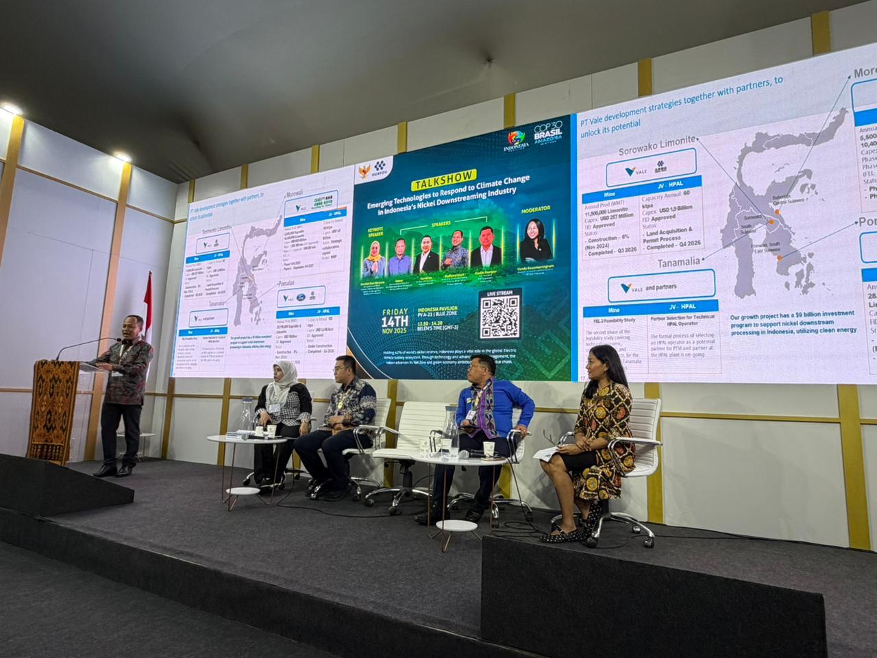 Strengthen Indonesia’s Global Nickel Leadership,  PT Vale Indonesia and Huayou Commits to Climate-Aligned Technology Pathways at COP30