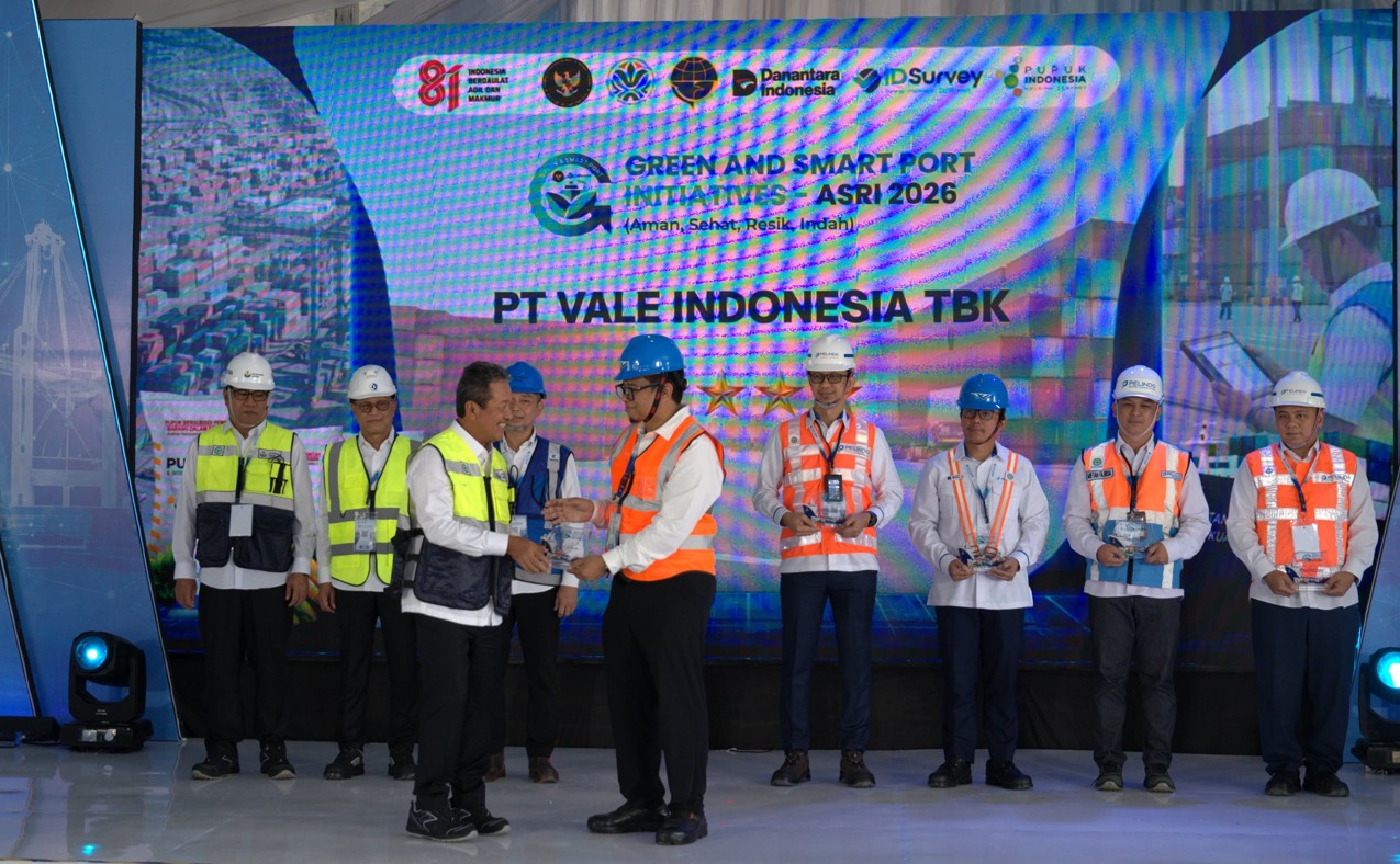 PTVI Earns Green and Smart Port Initiatives ASRI 2026 Recognition for Sustainable and Digitally Enabled Operations at Balantang Port