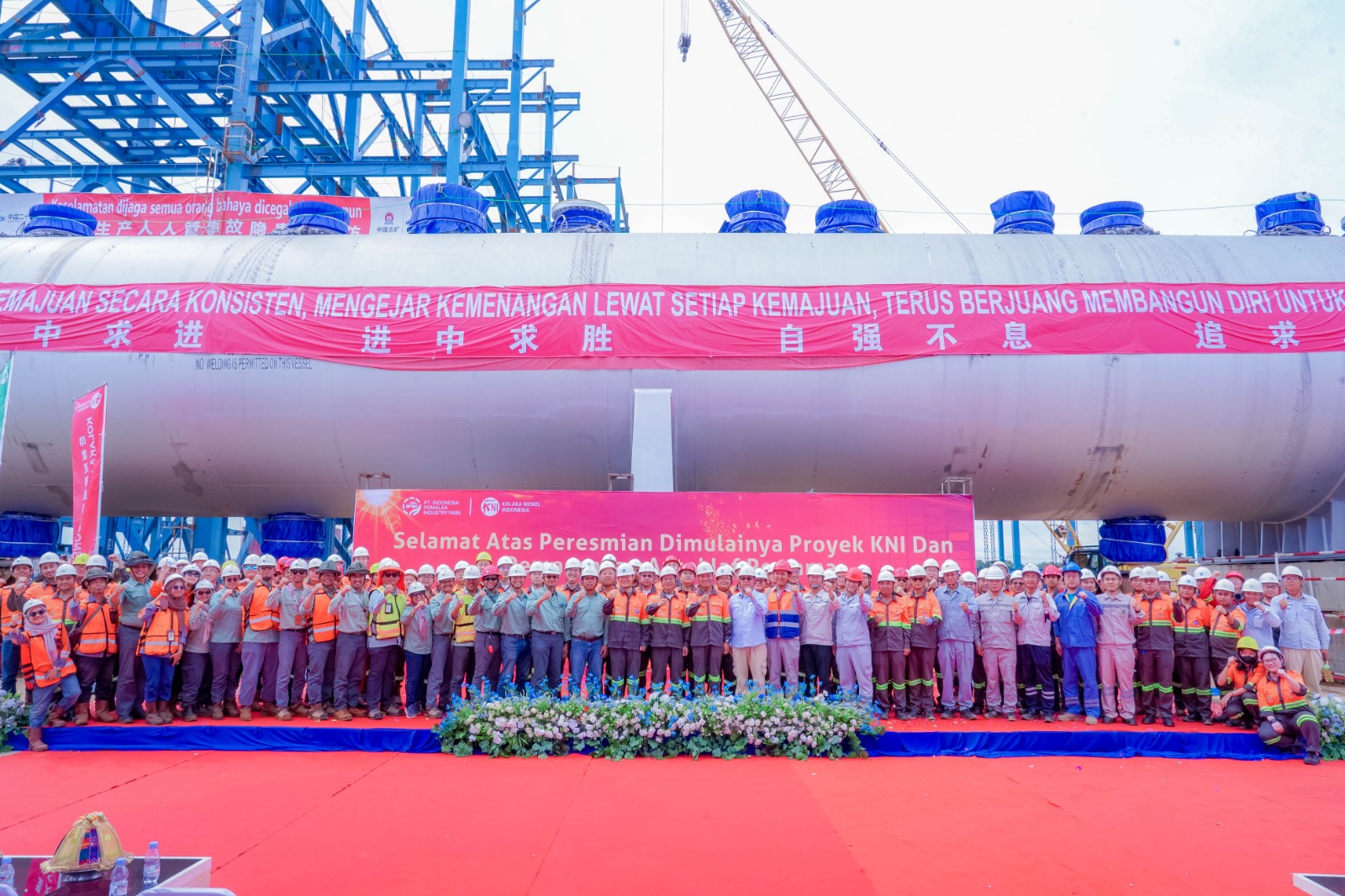 Pomalaa HPAL Project Achieves Strategic Milestone with Arrival of First Autoclaves