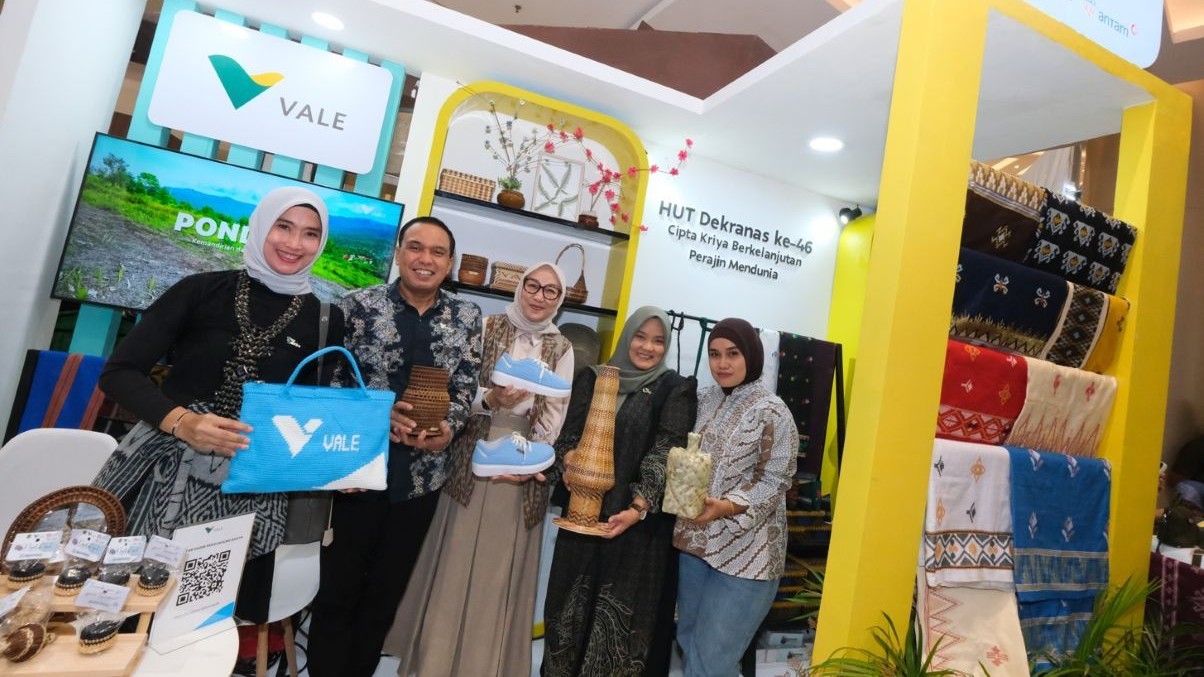 Preserving Tradition, Creating Opportunities: PT Vale-Supported MSME Products Showcased at the 2026 National PKK Movement Day and Dekranas Anniversary
