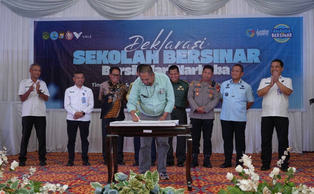 East Luwu Steps Up Anti-Drug Efforts with PT Vale–BNN School Initiative