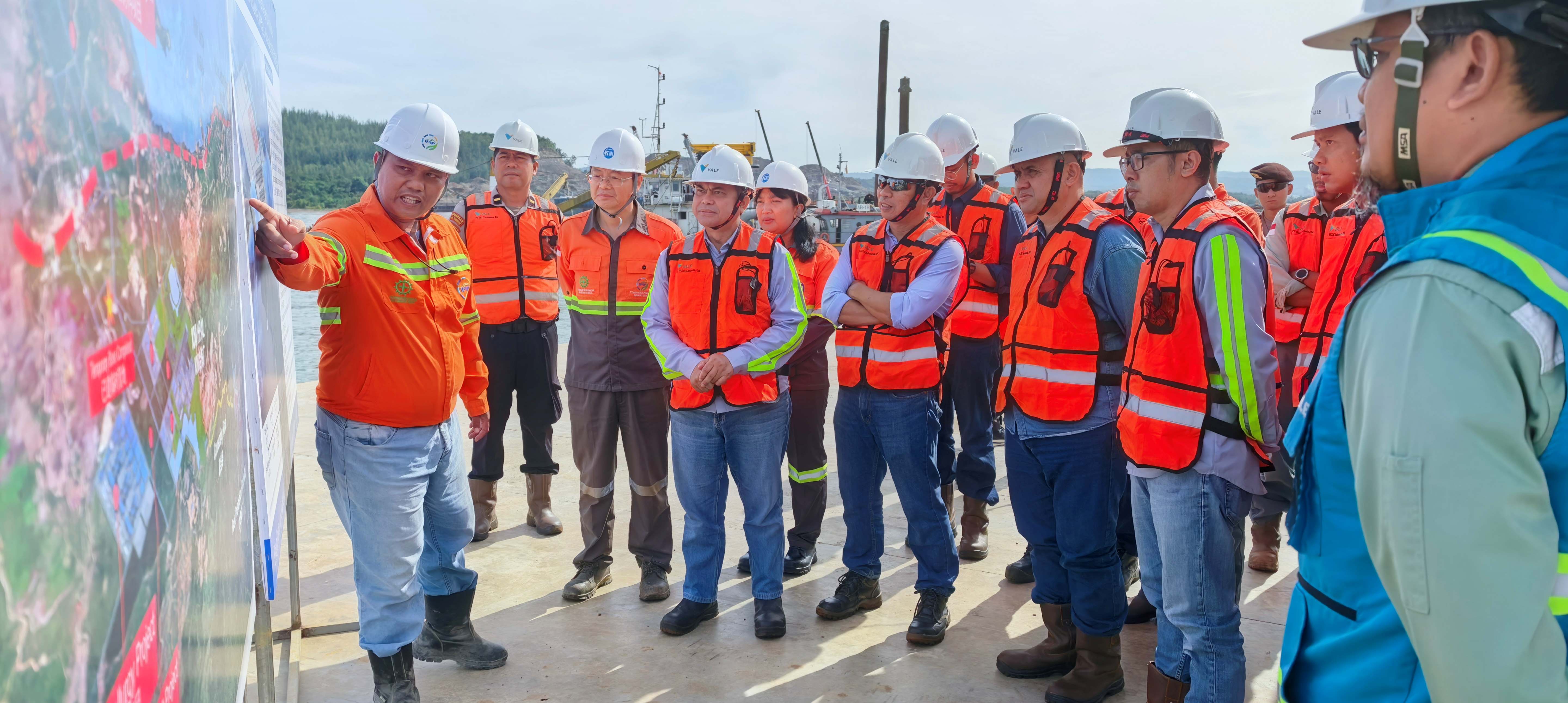 MIND ID Director Commends PT Vale’s Nickel Downstream Project Management in Pomalaa as HPAL Progress Accelerates