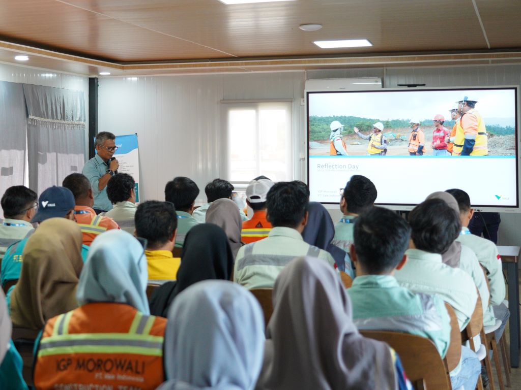Dari Refleksi ke Aksi: PT Vale Teguhkan Komitmen untuk Keselamatan yang Berkelanjutan di Area Proyek